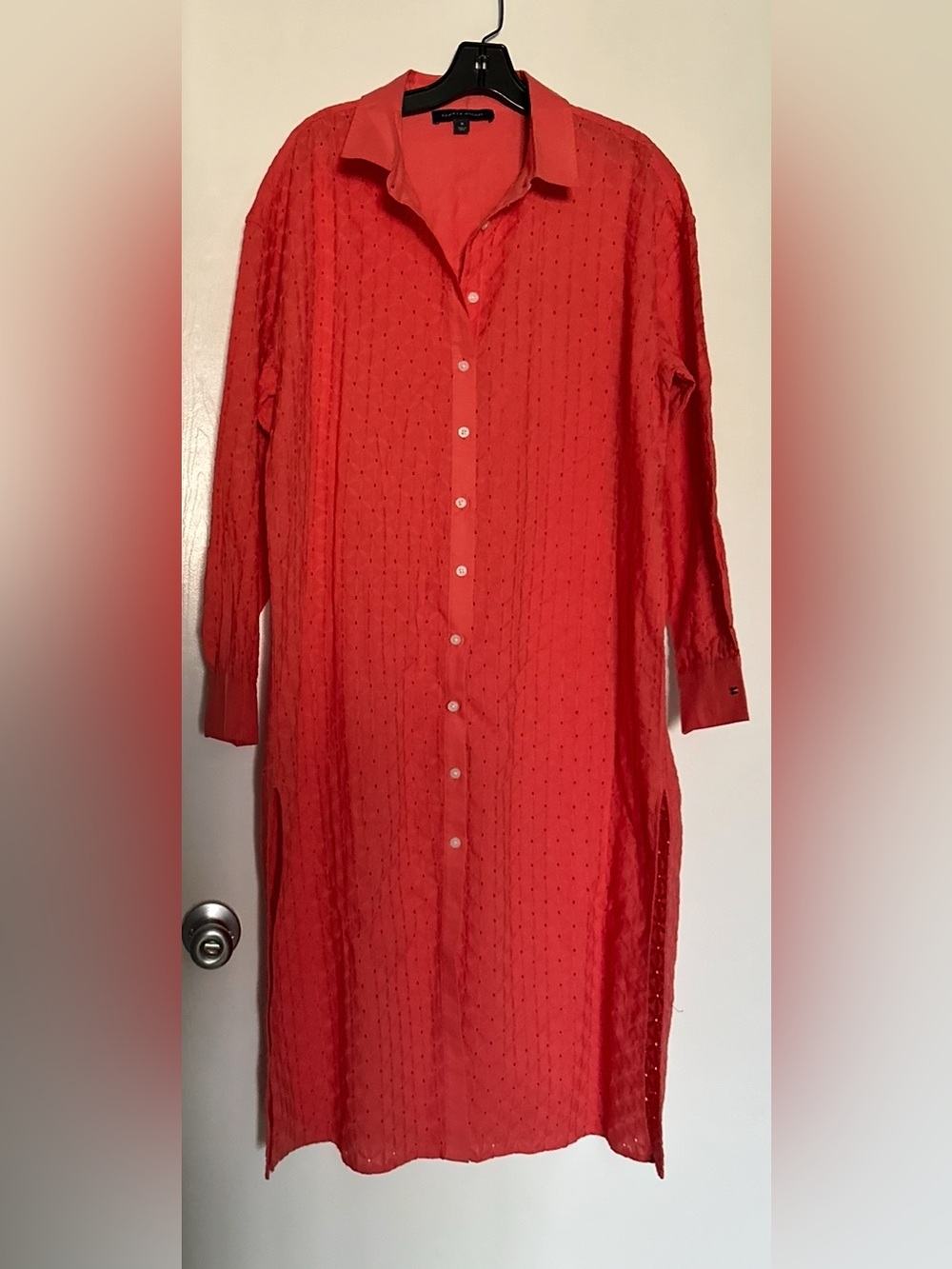 TOMMY HILFIGER EYELET DRESS/TUNIC